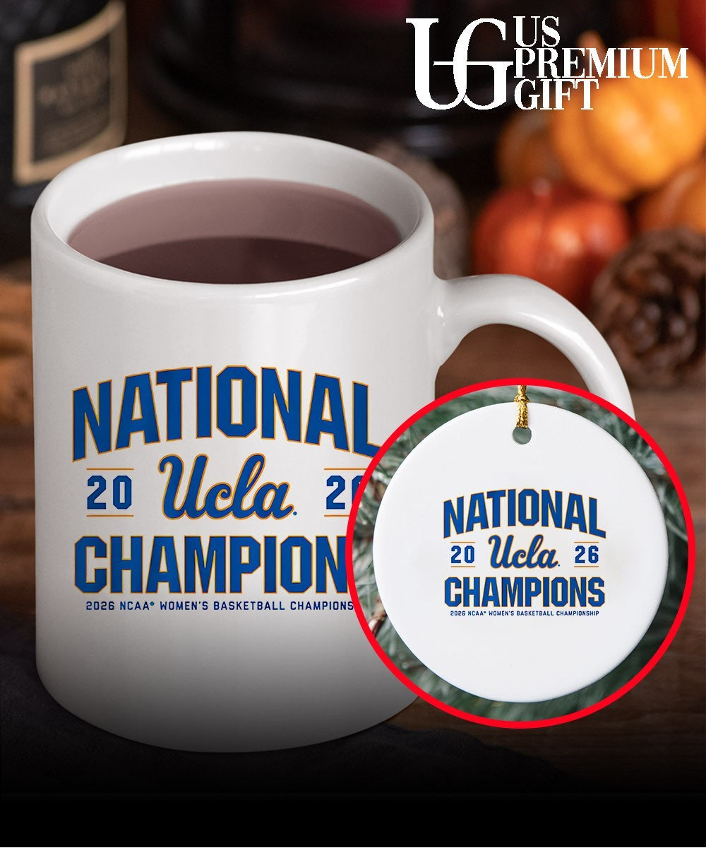 2026 National Champions UCLA Bruins NCAA Women’s basketball Championship shirt