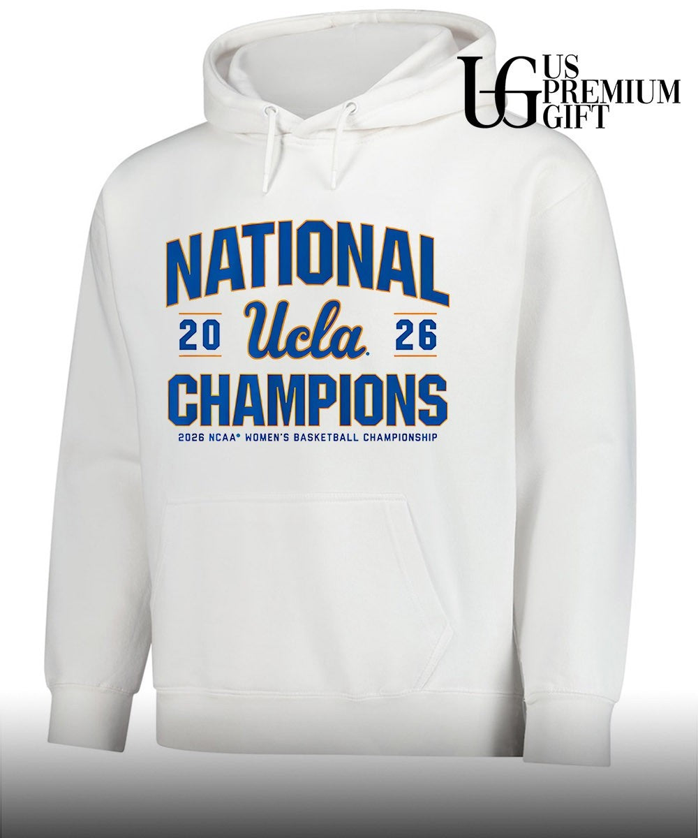 2026 National Champions UCLA Bruins NCAA Women’s basketball Championship shirt
