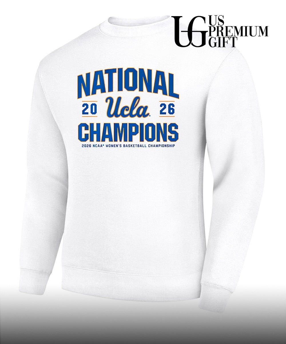 2026 National Champions UCLA Bruins NCAA Women’s basketball Championship shirt