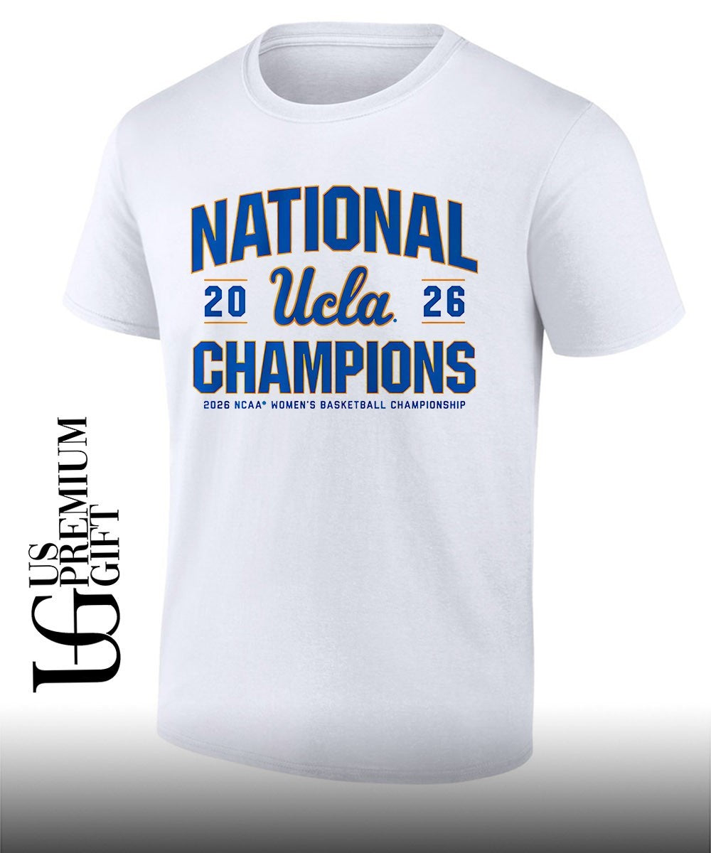 2026 National Champions UCLA Bruins NCAA Women’s basketball Championship shirt