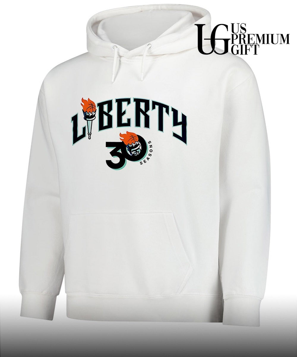 2026 New York Liberty Anniversary 30 Seasons Of Lighting It Up shirt