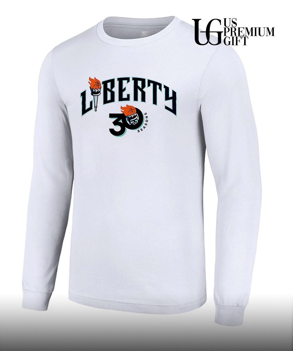 2026 New York Liberty Anniversary 30 Seasons Of Lighting It Up shirt