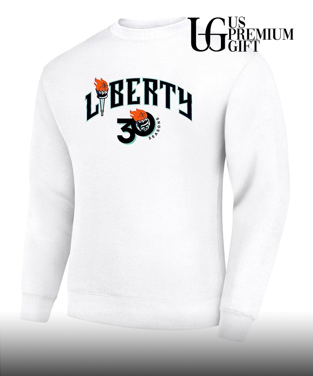 2026 New York Liberty Anniversary 30 Seasons Of Lighting It Up shirt