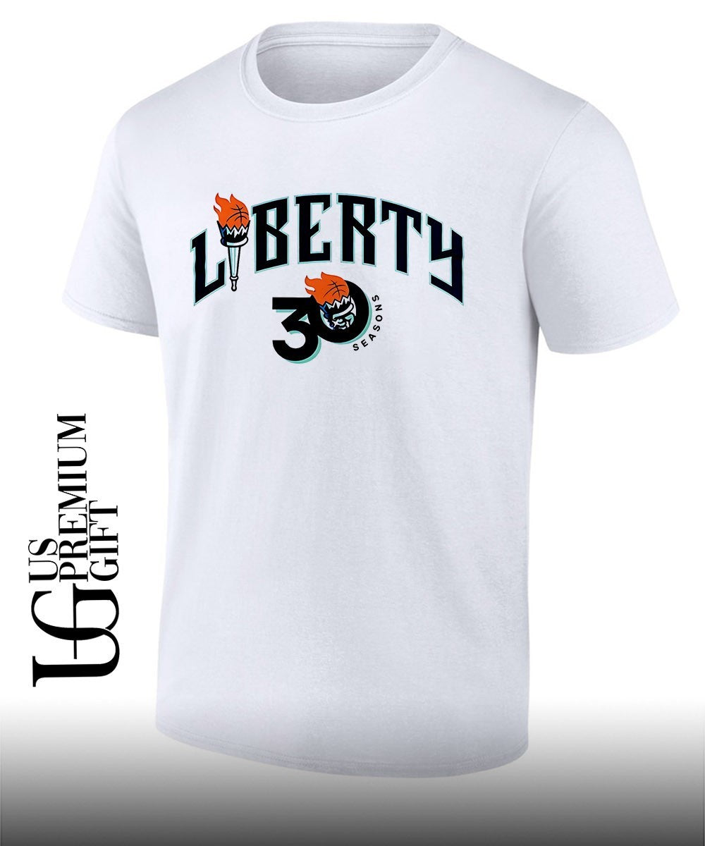 2026 New York Liberty Anniversary 30 Seasons Of Lighting It Up shirt