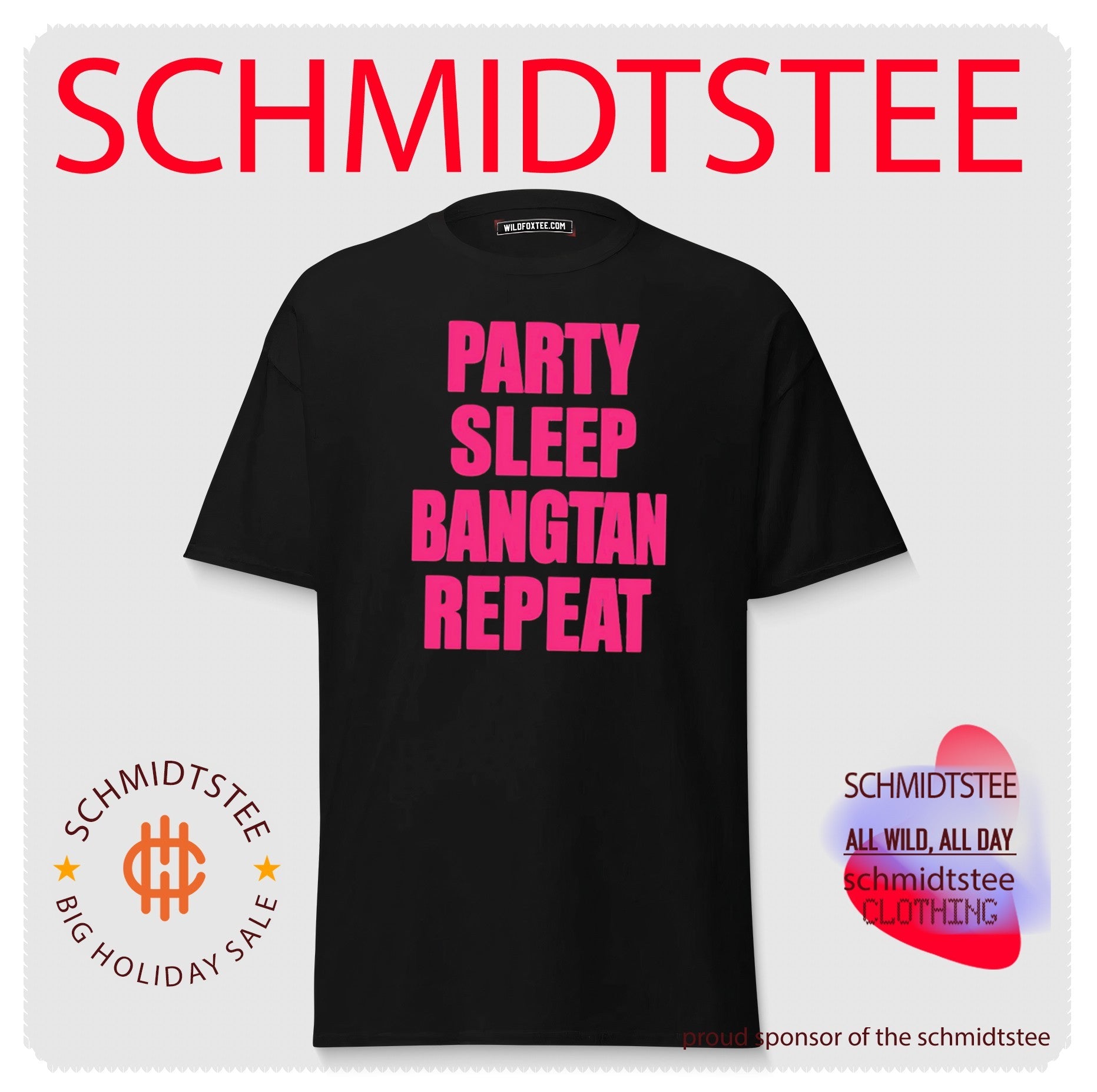 2026 Party Sleep Bangtan Repeat Shirt