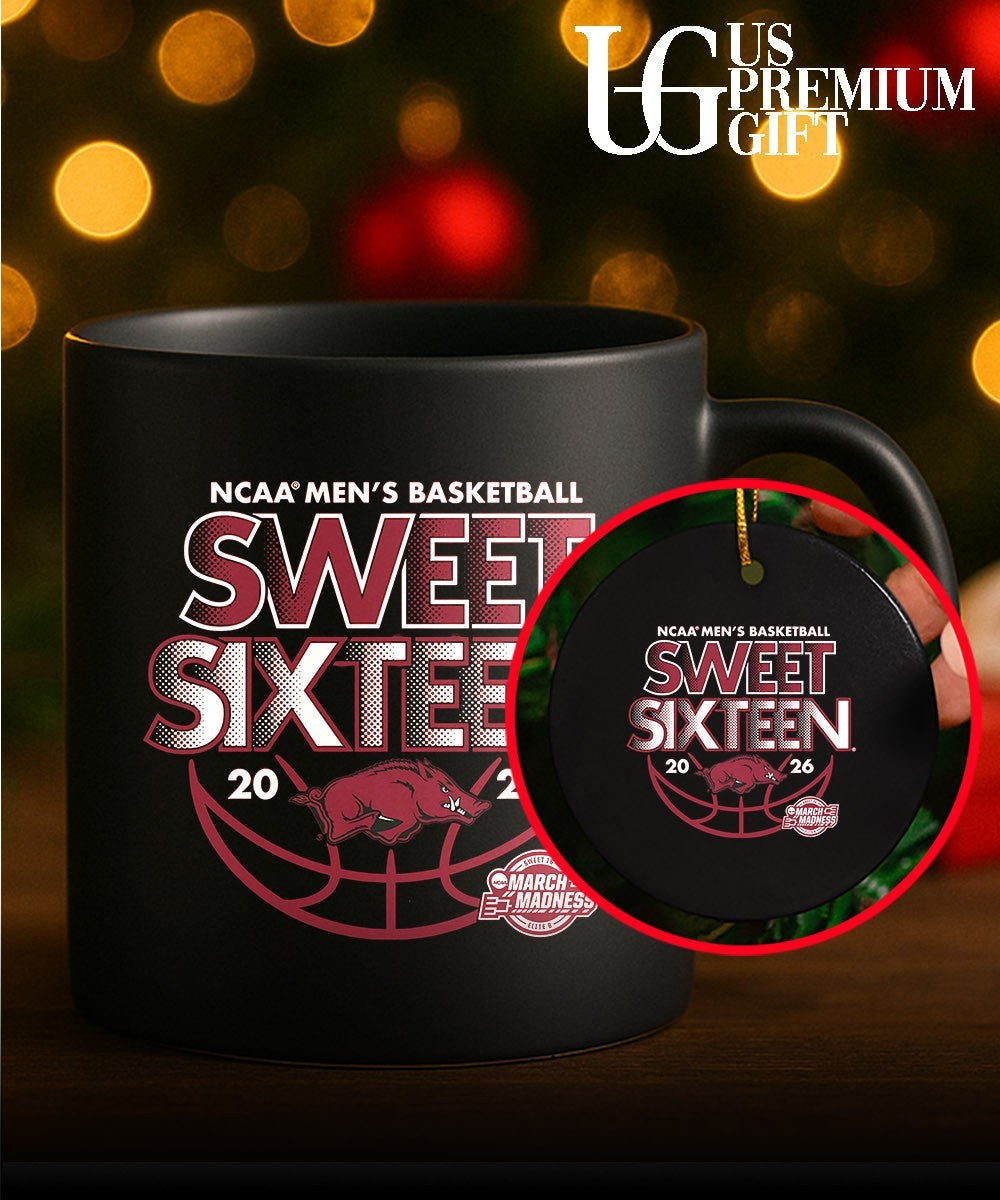2026 Sweet Sixteen Arkansas Razorbacks men’s basketball NCAA March Madness shirt