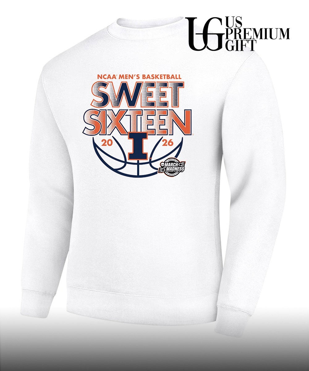 2026 Sweet Sixteen Illinois Fighting Illini men’s basketball NCAA March Madness shirt