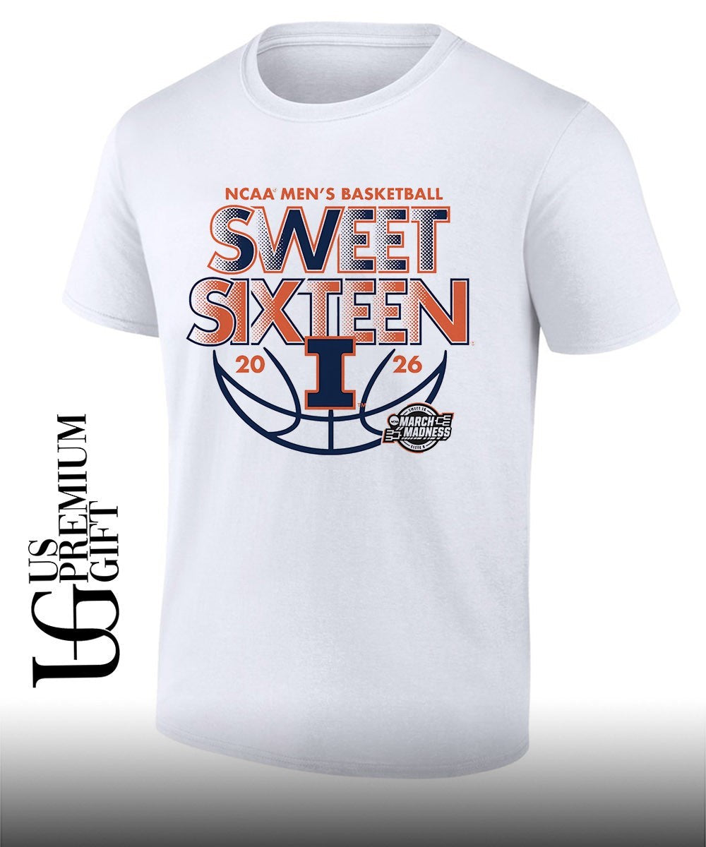 2026 Sweet Sixteen Illinois Fighting Illini men’s basketball NCAA March Madness shirt