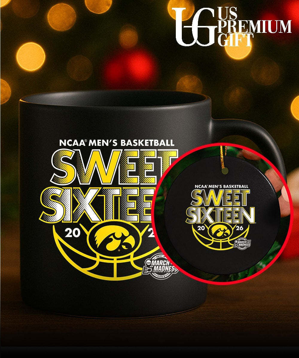 2026 Sweet Sixteen Iowa Hawkeyes men’s basketball NCAA March Madness shirt