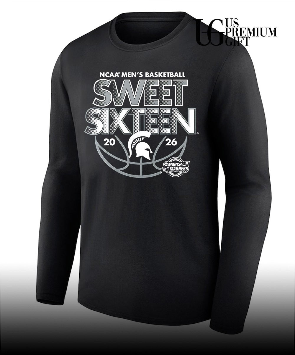 2026 Sweet Sixteen Michigan State Spartans men’s basketball NCAA March Madness shirt