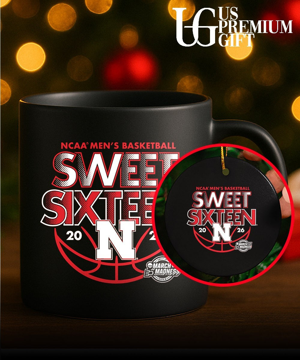 2026 Sweet Sixteen Nebraska Cornhuskers men’s basketball NCAA March Madness shirt