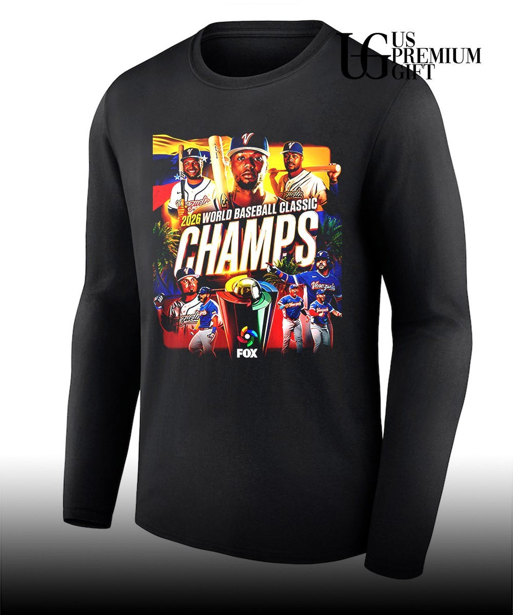 2026 Venezuela Team World Baseball Classic Champions poster shirt