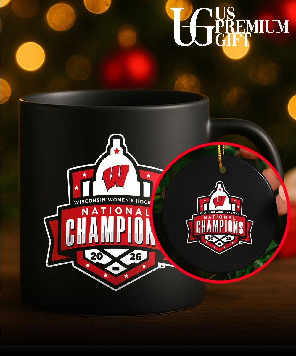 2026 Wisconsin Badgers NCAA Frozen Four Women’s Ice Hockey National Champions shirt