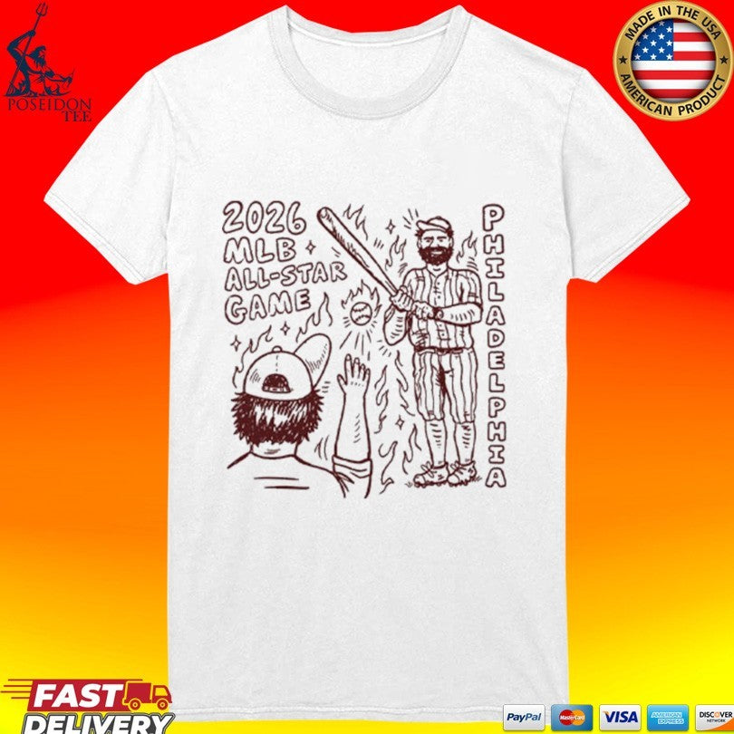 2026 Mlb Philadelphia Baseball All Star Game T-shirt