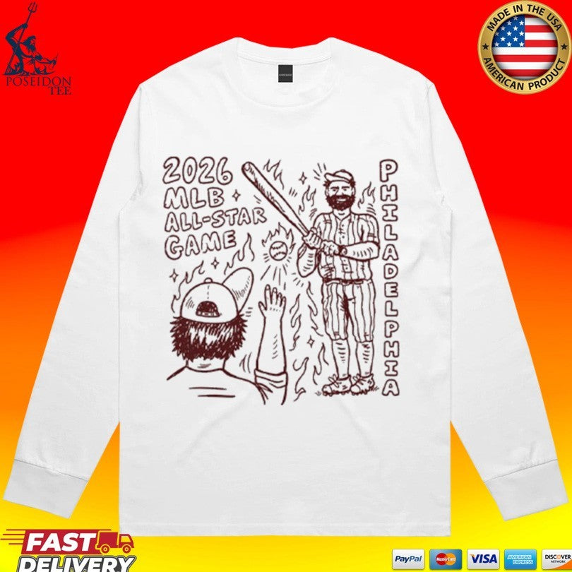 2026 Mlb Philadelphia Baseball All Star Game T-shirt