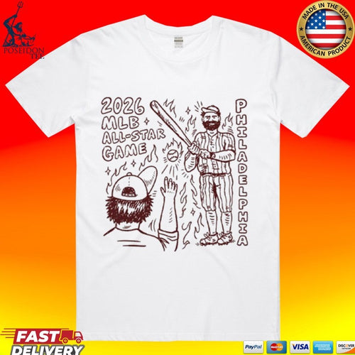 2026 Mlb Philadelphia Baseball All Star Game T-shirt