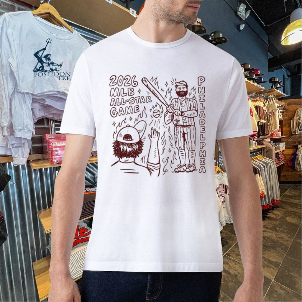 2026 Mlb Philadelphia Baseball All Star Game T-shirt