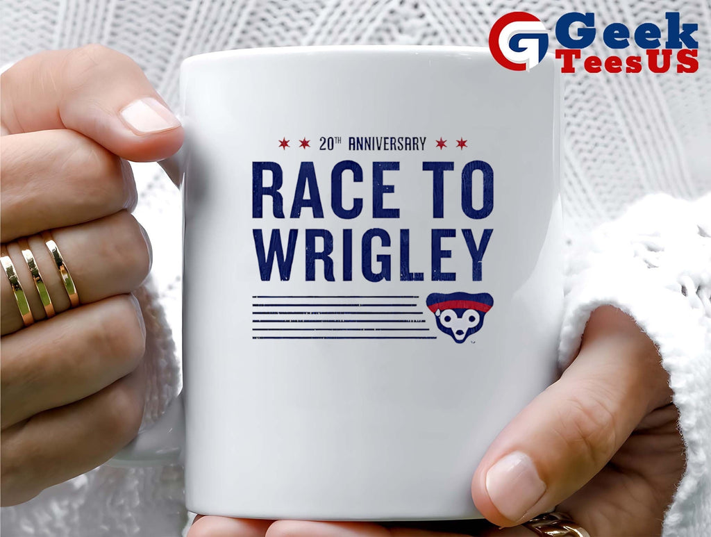 20th Anniversary Race to Wrigley Chicago Cubs shirt