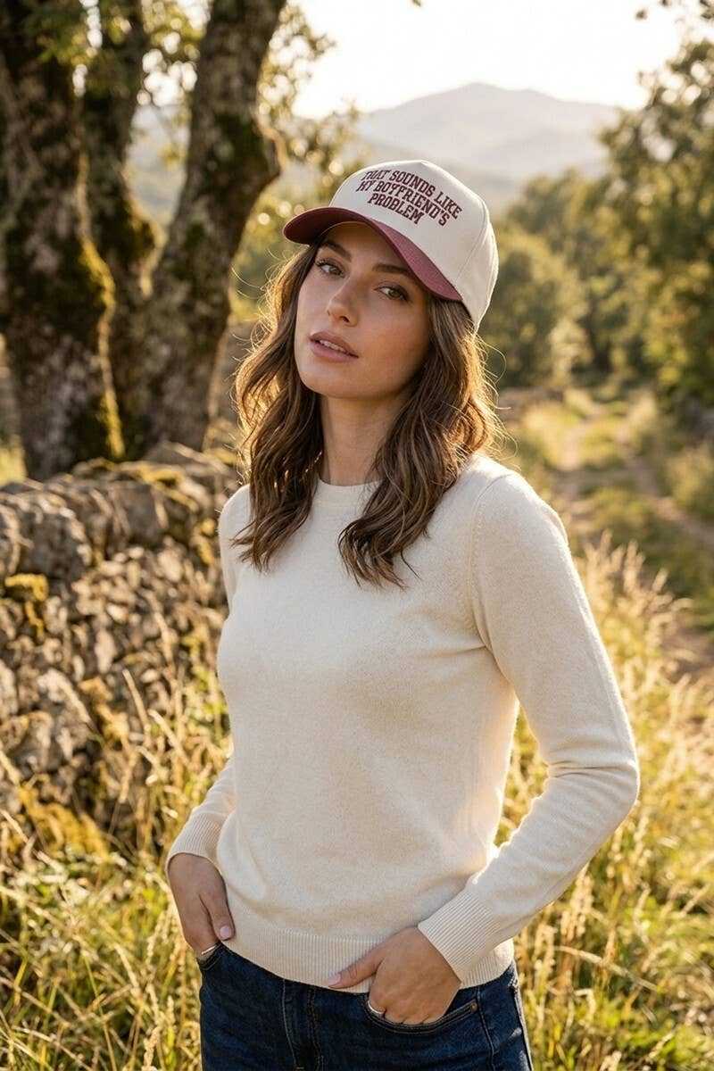 Two Tone Snapback Hat