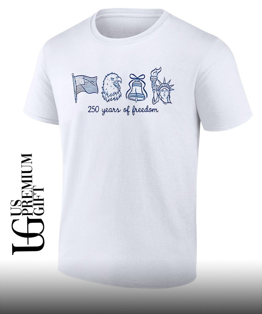 250 Years Of Freedom American Flag Eagle Liberty shirt