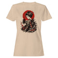 Japanese Geisha Red Sun Sakura Women's T-Shirt