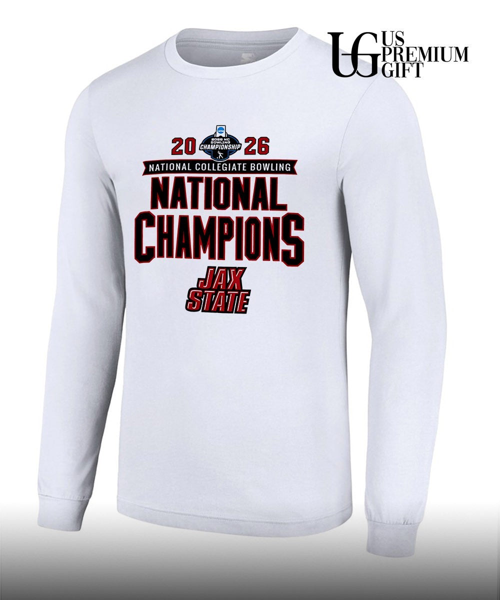 Jacksonville State Gamecocks 2026 NCAA Bowling National Champions shirt