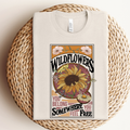 Wildflower Graphic Tee or Crewneck