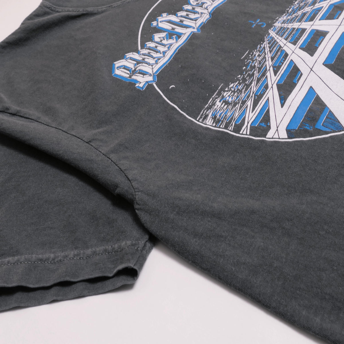 Blue Oyster Cult Band Tee Don'T Fear Reaper Stoned Age Movie Rock American Group Heavyweight Faded Tour Xl (4)