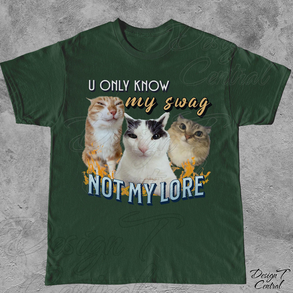 Cat Meme Y2k Retro Unisex T-shirt, Sweatshirt, Hoodie (4)