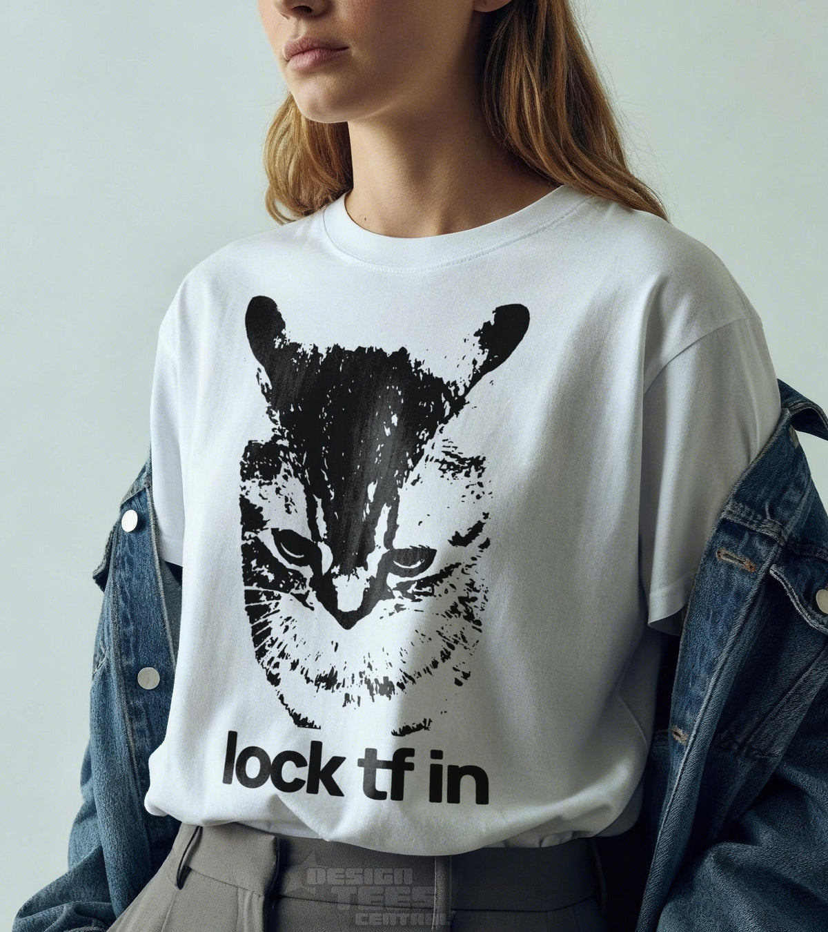 Lock Tf Cat Gen Meme Shitpost Y2k Unisex T-shirt, Sweatshirt, Hoodie (4)
