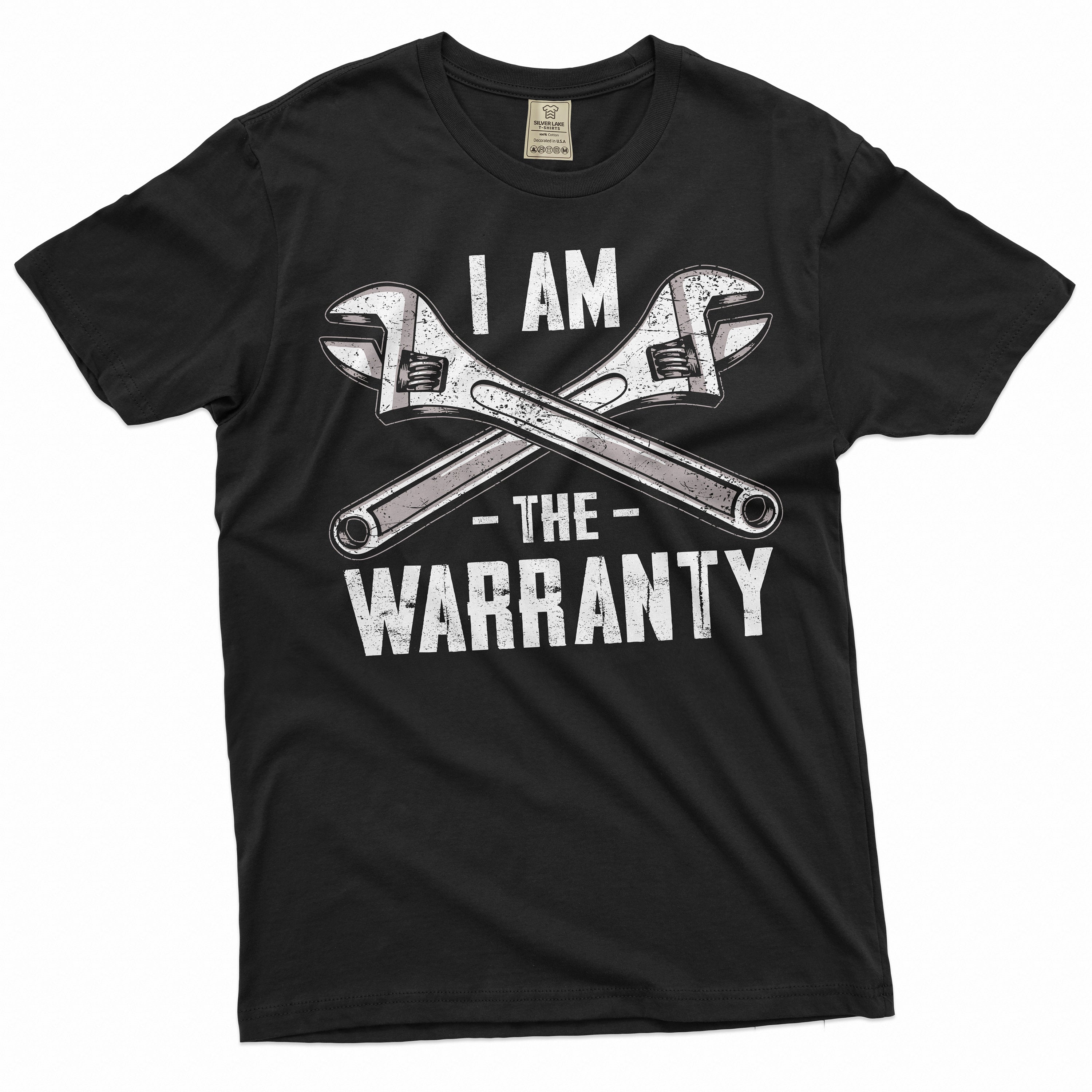 Am Warranty Father'S Day Dad Grandpa Papa Garage Mechanic Tee (4)