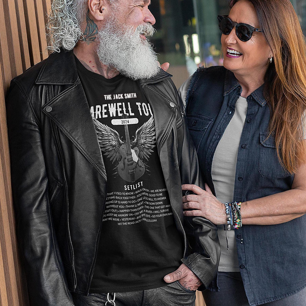Personalized Retirement Farewell Tour Music-Themed Music Fan Custom Retiree Softstyle Tee (4)