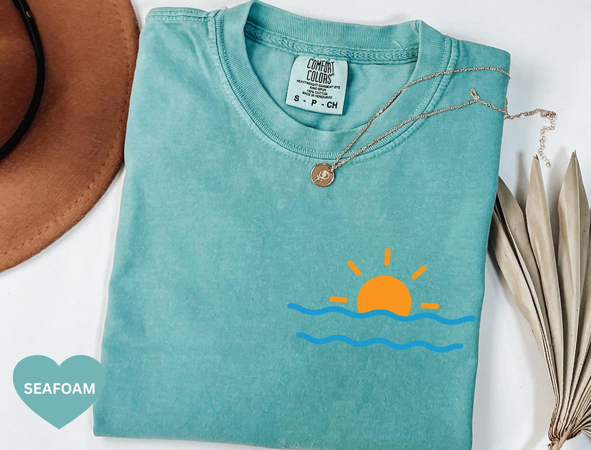 Comfort Colors Summer Beach Vacation Tee Summer Clothes Vacation Girl (4)