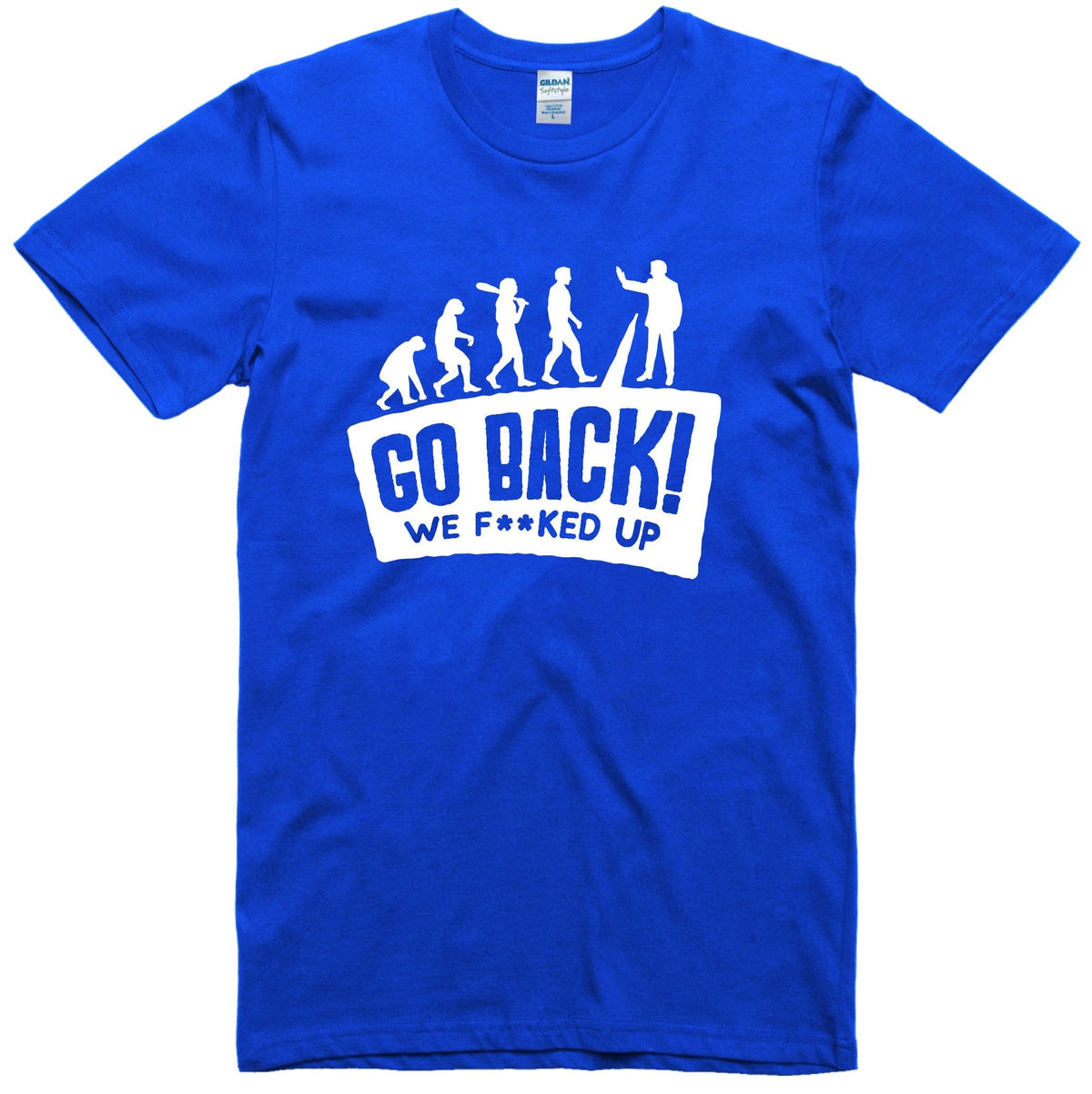 Evolution Go Back Regular Fit 100 Tee Unisex T-shirt, Sweatshirt, Hoodie (4)