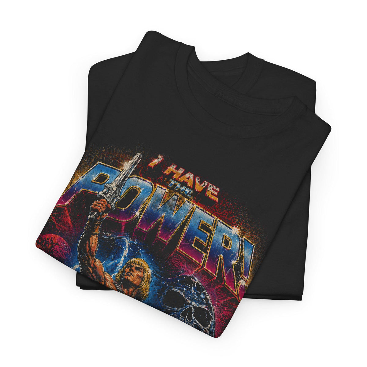 He-Man Power Tee Vintage 80s Cartoon Masters Universe Unisex T-shirt, Sweatshirt, Hoodie (4)