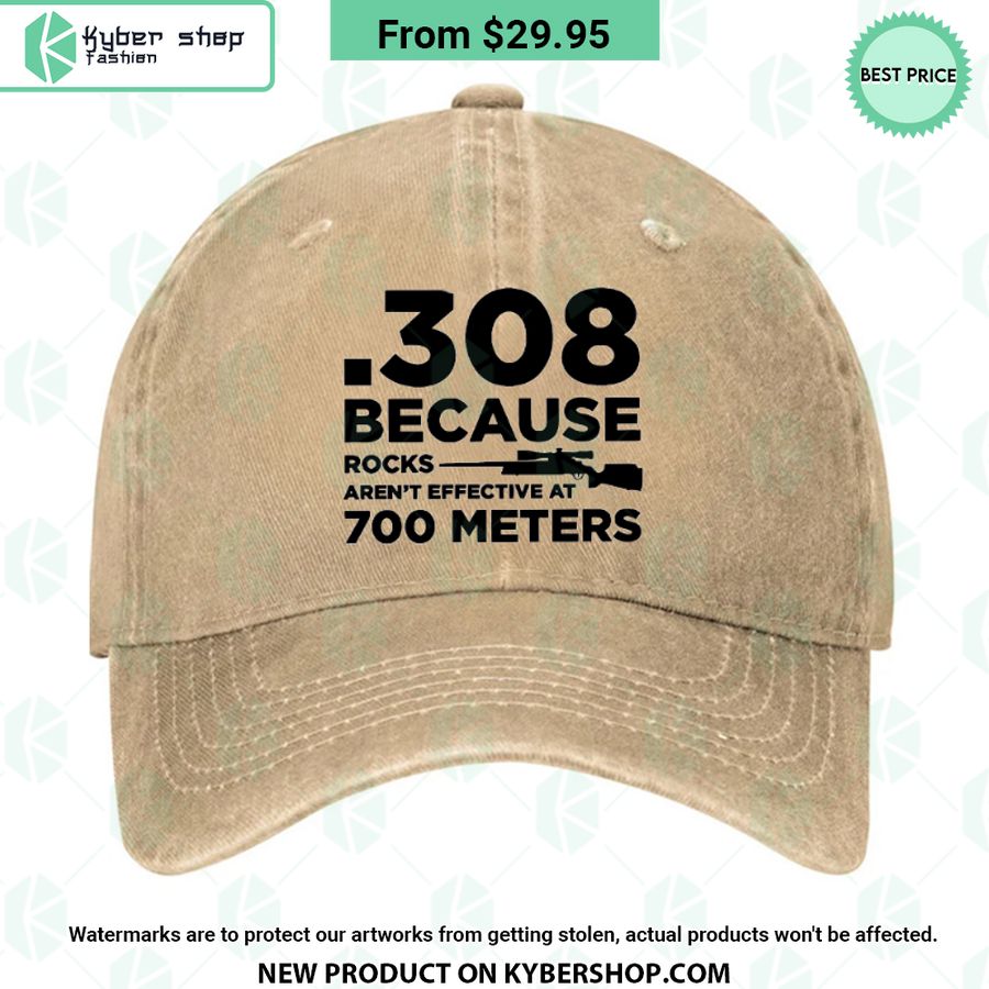 308 Because Rocks Aren’t Effective At 700 Cap