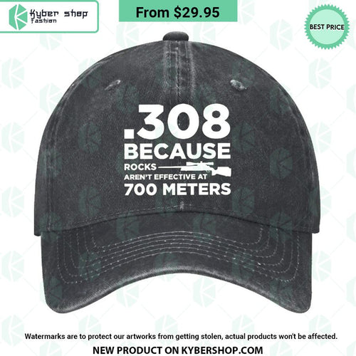 308 Because Rocks Aren’t Effective At 700 Cap