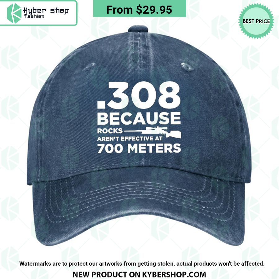 308 Because Rocks Aren’t Effective At 700 Cap