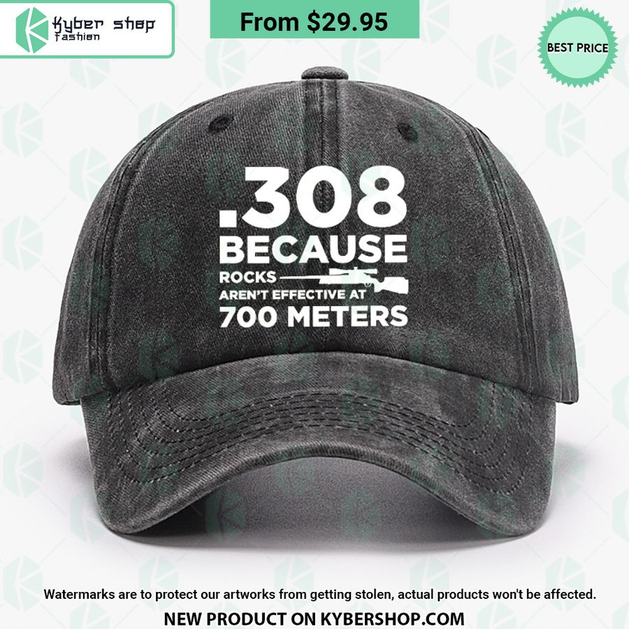 308 Because Rocks Aren’t Effective At 700 Cap