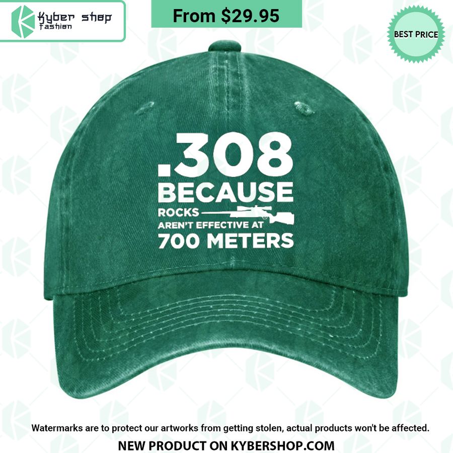 308 Because Rocks Aren’t Effective At 700 Cap
