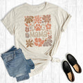 Boho Floral Dog Mama Graphic Tee