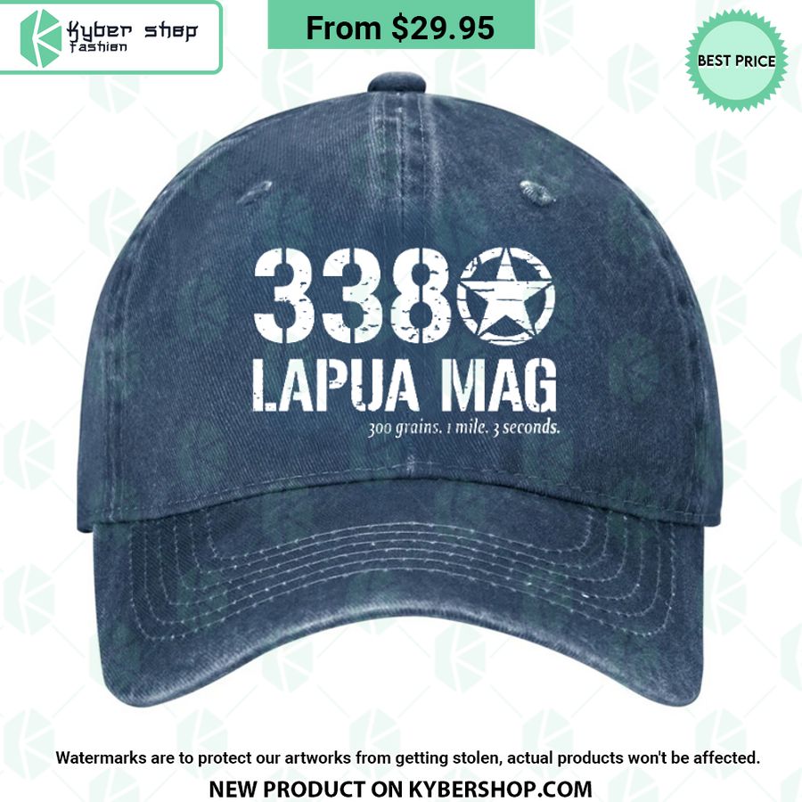 338 Lapua Mag 300 Grains 1 Mile 3 Seconds Cap