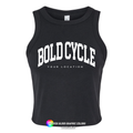 Custom Logo Women's Micro Rib Racer Tank