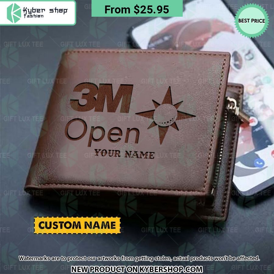 3M Open CUSTOM Leather Wallet