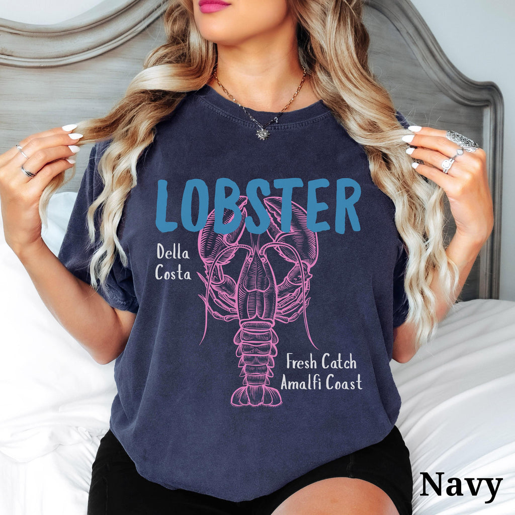Lobster Seafood Retro Summer Coastal Vintage Inspired Lobster Coastal Granddaughter Amalfi Coast (5)