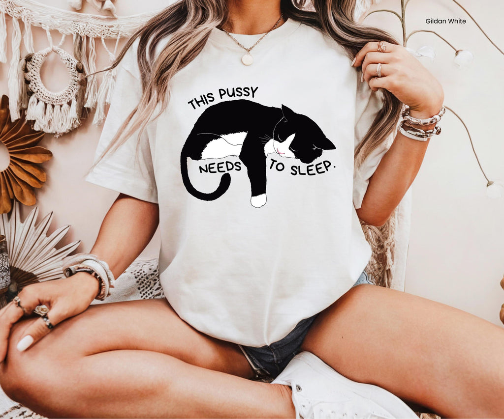 Cat Lover Cat Needs Sleep Unisex T-shirt, Sweatshirt, Hoodie (5)