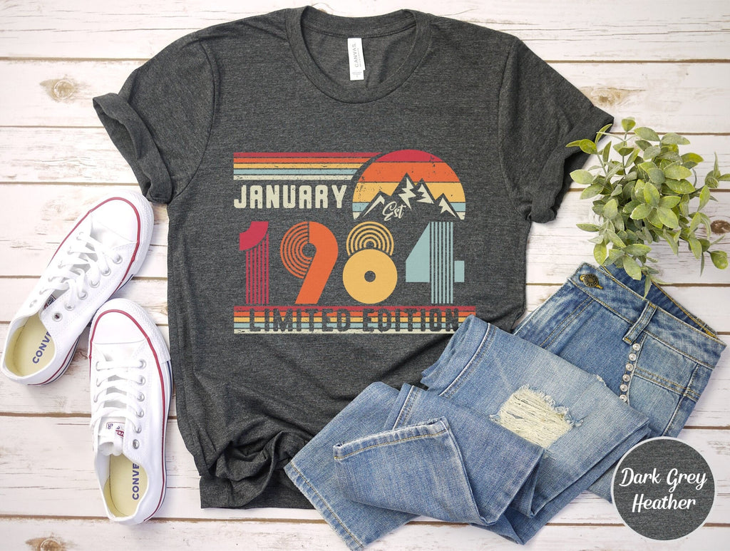 40th Birthday Retro 1986 Birthday 40 Years Bday Number Forties Bday Tee Wife Husband (5)