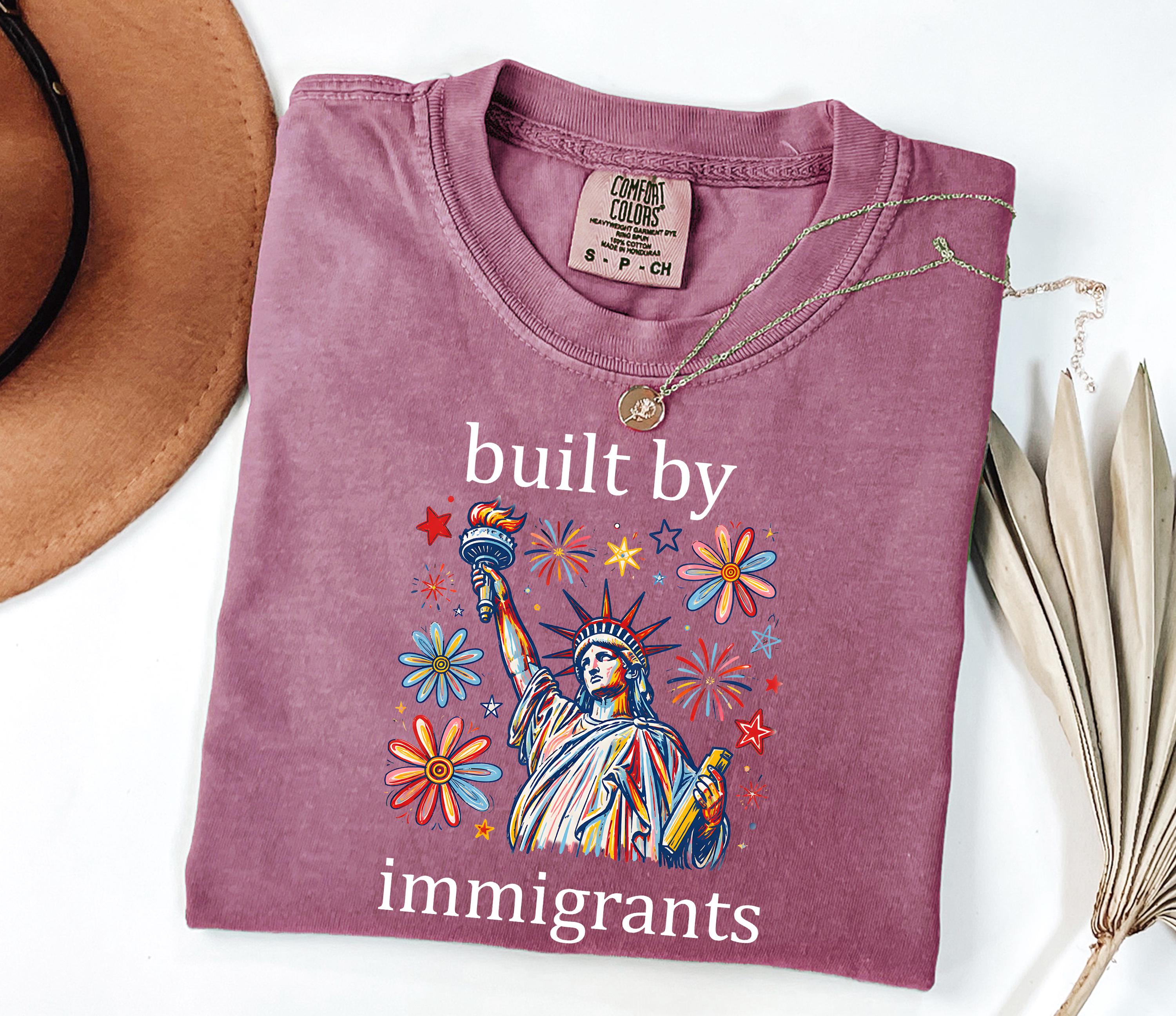 Comfort Colors Liberal 4th July Anti Ice Political Tee Anti Independence Day Resist Sweater Equal Rights July (5)