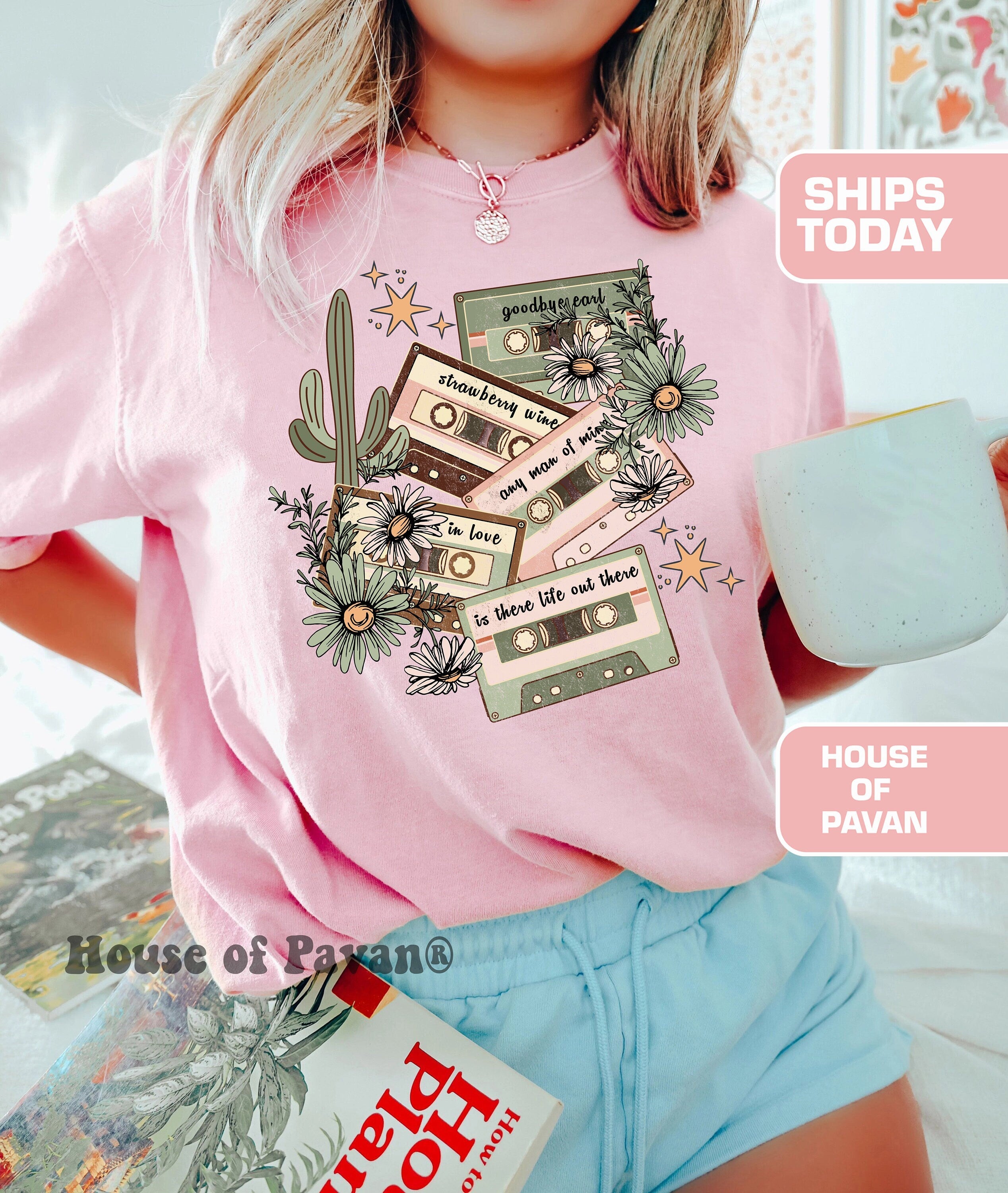 Western Cowgirl Concert Tee Retro Nashville Rodeo Vintage Country Music Comfort Colors Western (5)