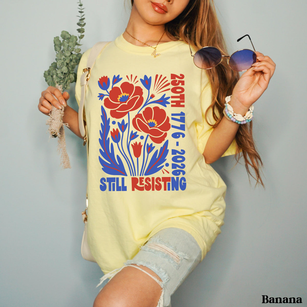 Usa 250th Still Resisting Liberal July 4th Protest Tee Anti Trump Americana Voter Birthday (5)